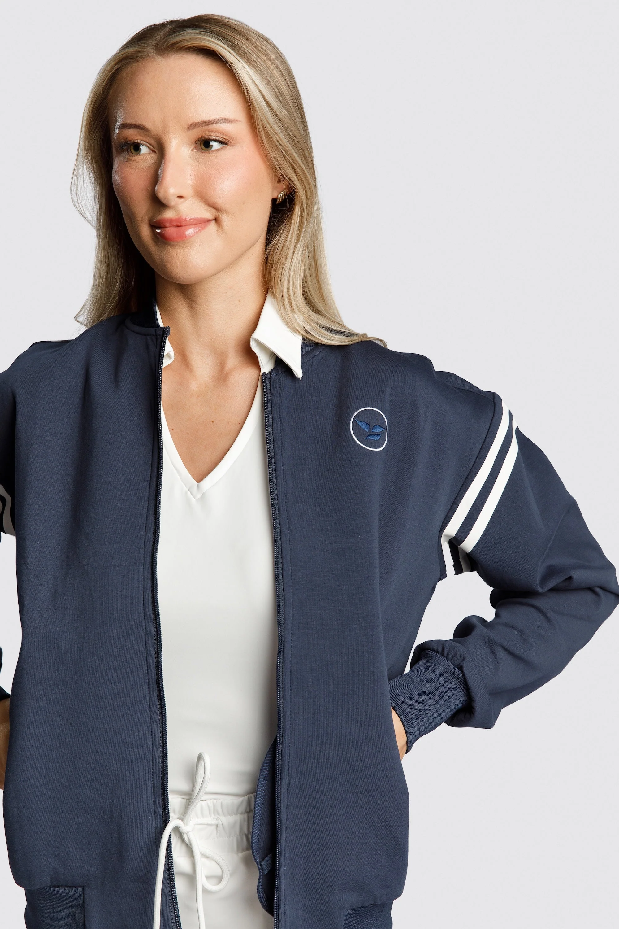 Farrah Retro Bomber Jacket - Image 4