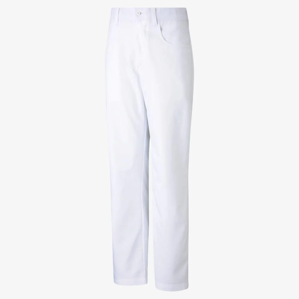 PUMA 5 Pocket Boy's Junior Golf Pants - Image 4