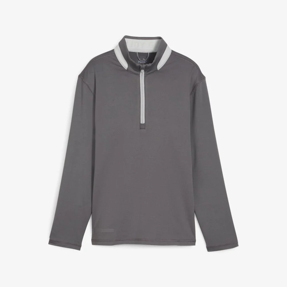 PUMA Boys Lightweight Quarter Zip Pull Over