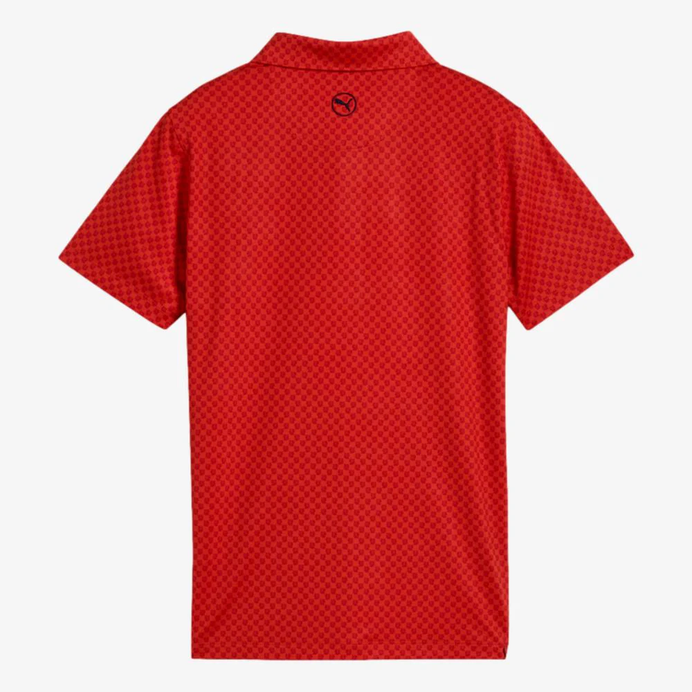 PUMA Boys Micro Floral Polo Shirt - Image 2