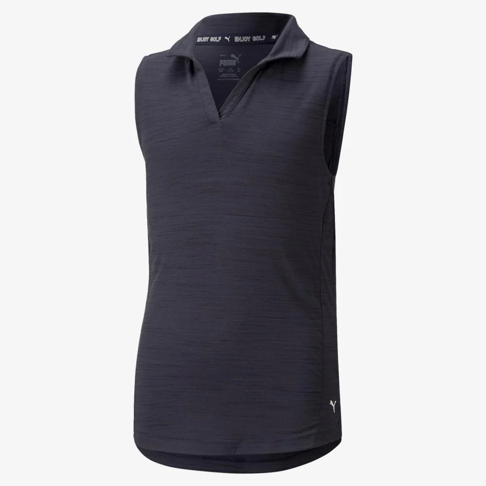 PUMA CLOUDSPUN Coast Girls Sleeveless Polo Shirt