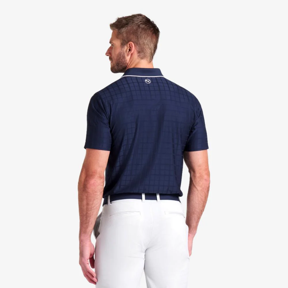 PUMA MATTR Check Polo Shirt - Image 4