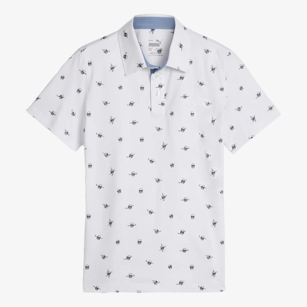 PUMA MATTR Junior Skulls Polo