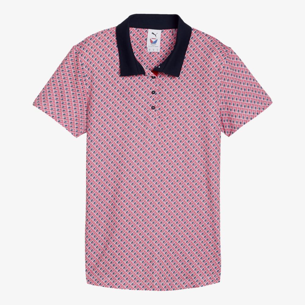 PUMA Multi Flag Short Sleeve Polo Shirt - Image 5