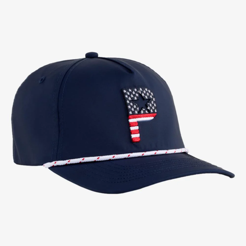 PUMA Pars And Stripes 5 Panel Golf Cap - Image 2