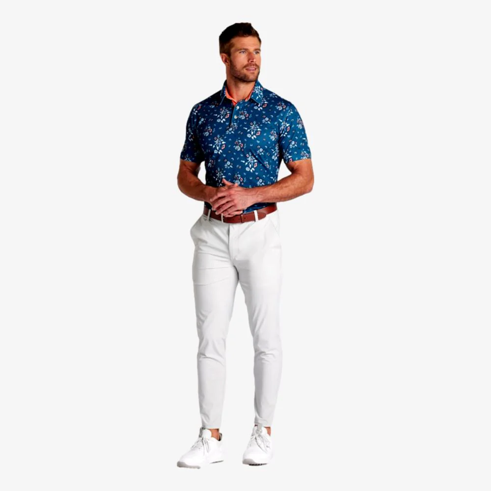PUMA S24D4: Pique Heirloom Floral Polo - Image 2