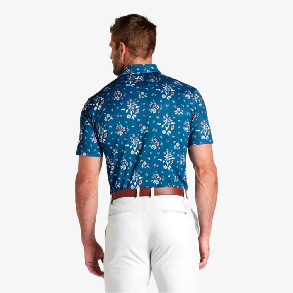PUMA S24D4: Pique Heirloom Floral Polo - Image 4