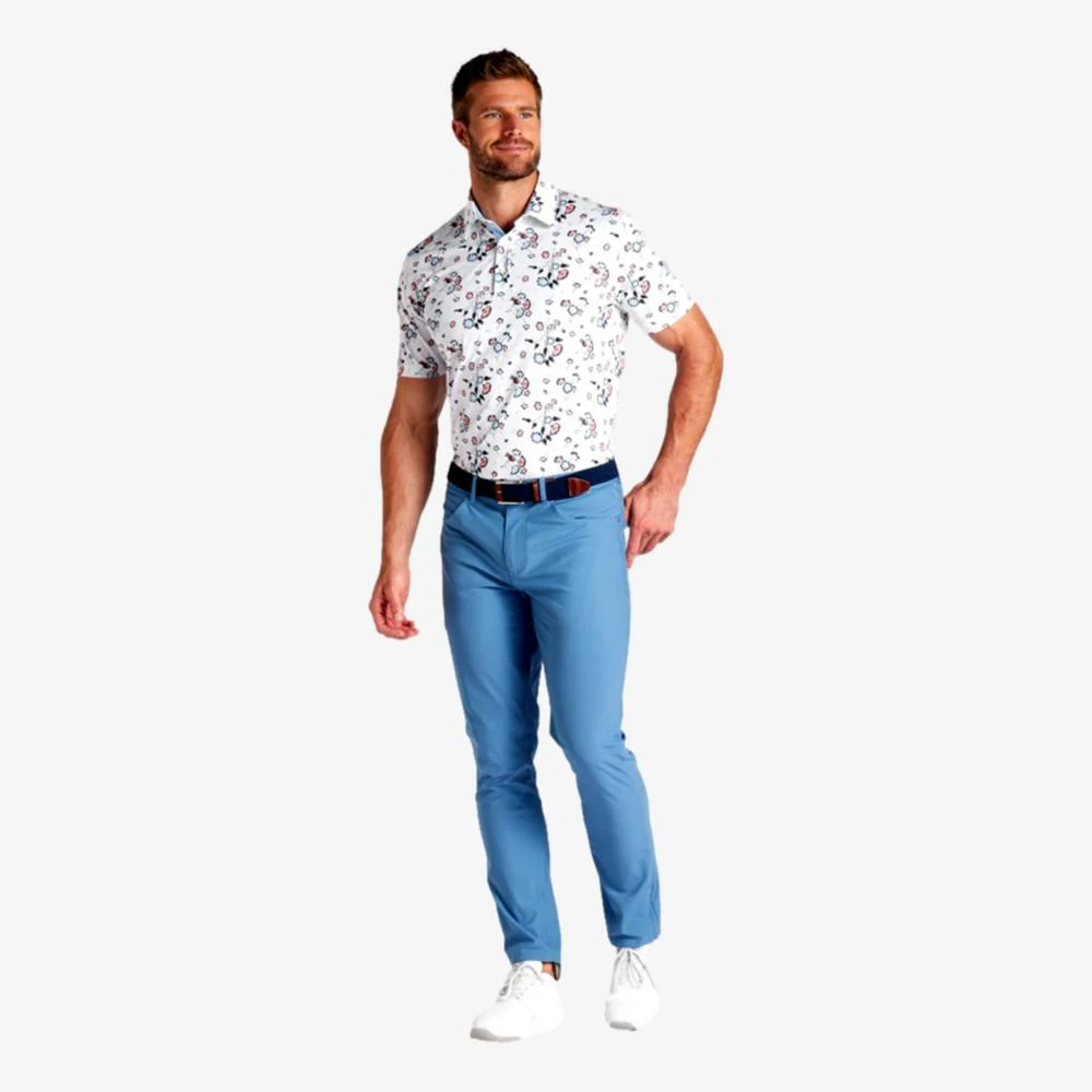 PUMA S24D4: Pique Heirloom Floral Polo - Image 8