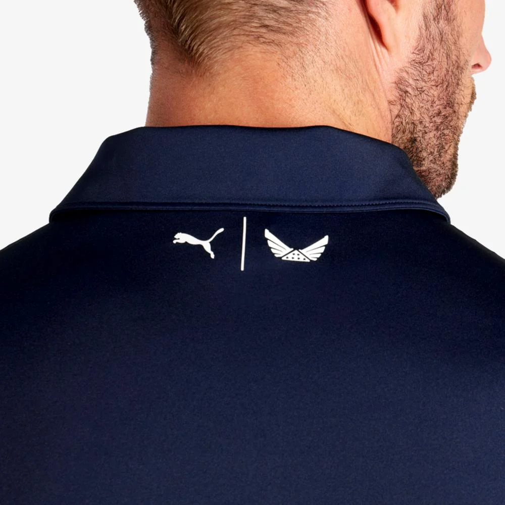 PUMA Volition Flag Stripe Polo - Image 3