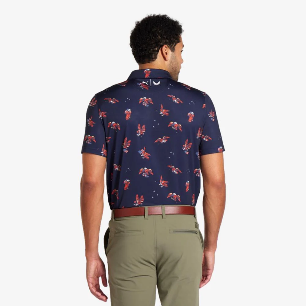 PUMA Volition Flying Eagles Short Sleeve Polo Shirt - Image 4