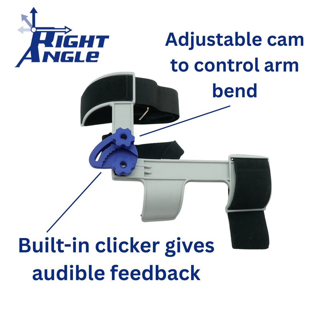 Right Angle V2 Golf Swing Elbow Brace – Backswing Trainer for Trail Arm Position - Image 4