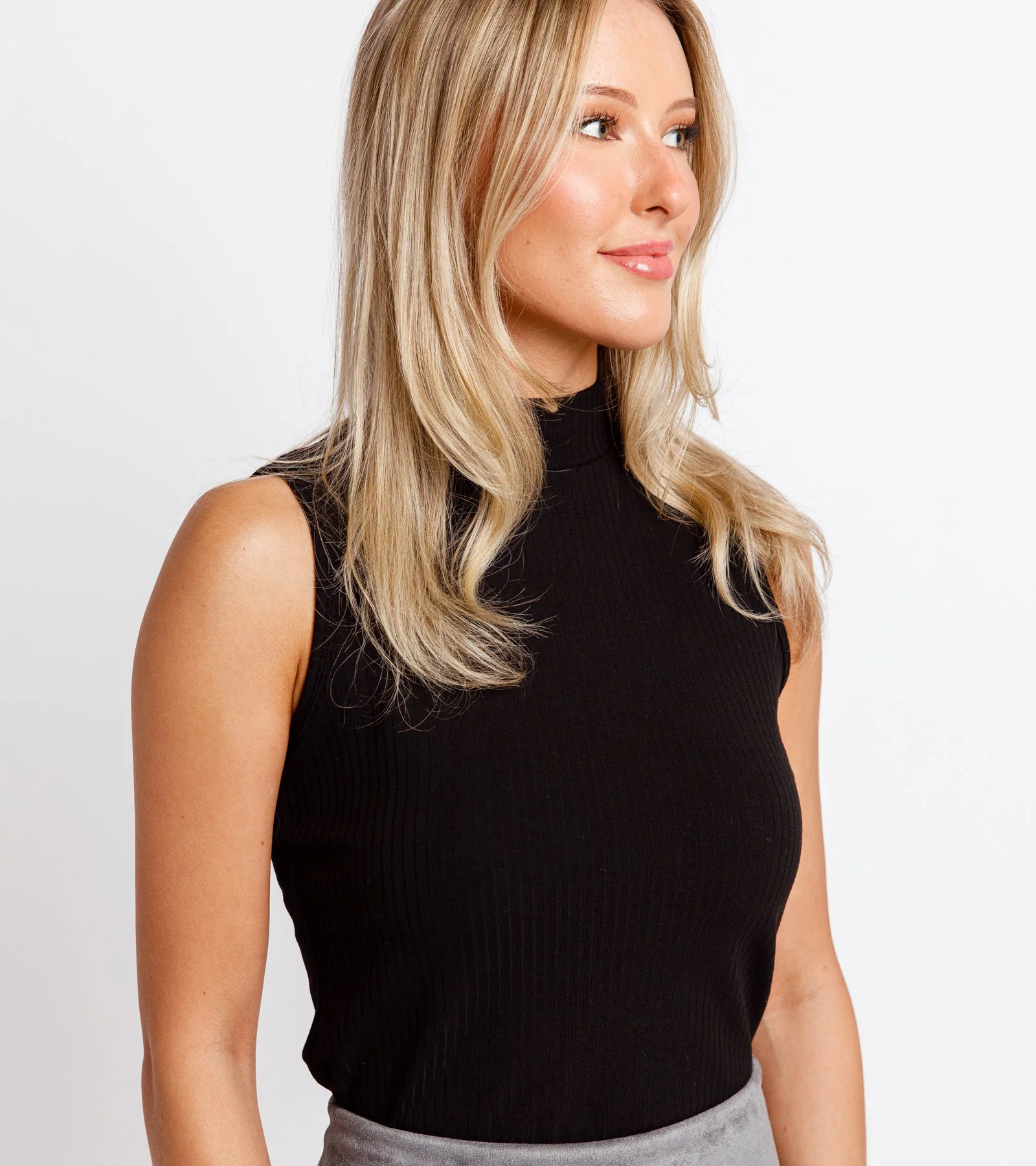 Seville Ribbed Mock Neck - Image 7