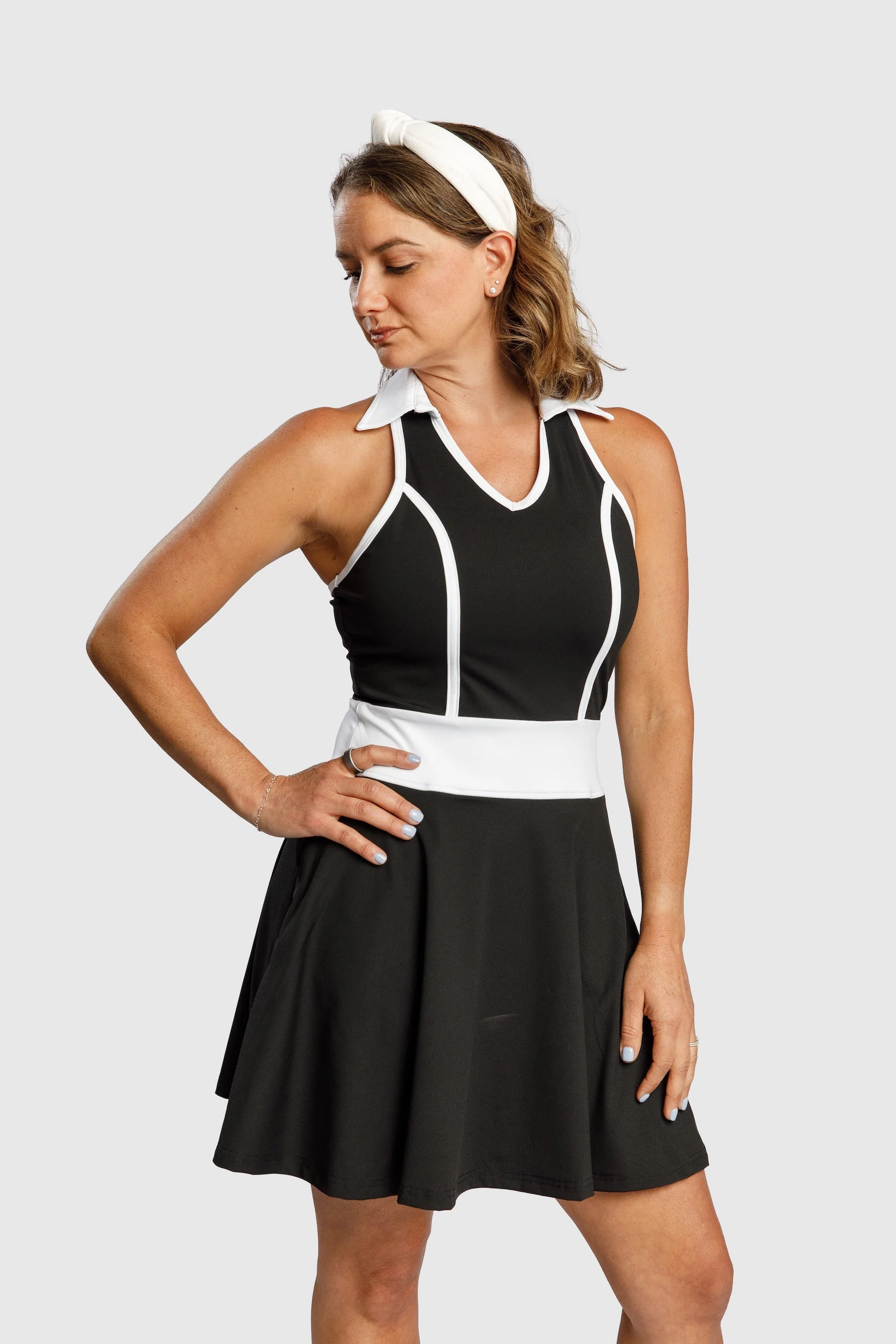 Vita Contrast Dress - Image 2